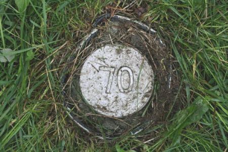 Willard Cemetery Disk by Roger Luther at nysAsylum.com