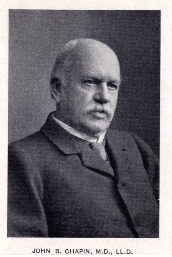John B. Chapin, M.D., LL.D. John B. Chapin, M.D., LL.D.