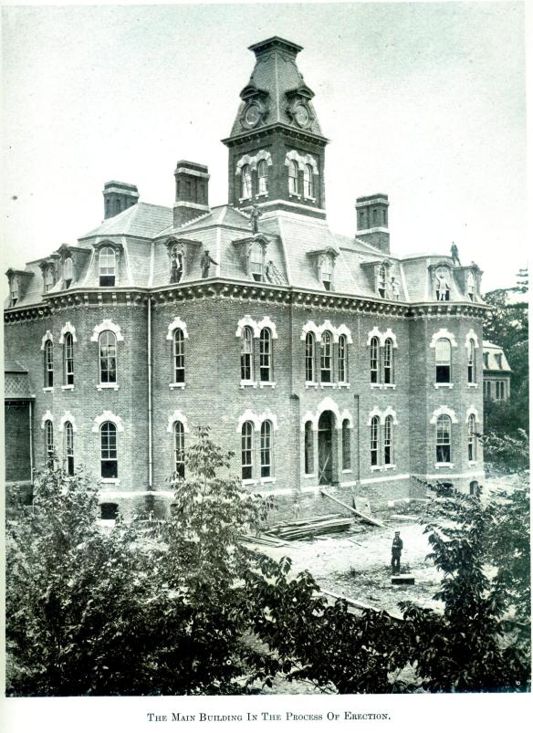 04-The Main Building In The Process Of Erection-Wayne E. Morrison, Sr. 1978