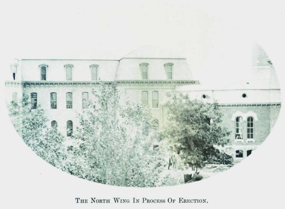 05-The North Wing In Process Of Erection-Wayne E. Morrison, Sr. 1978