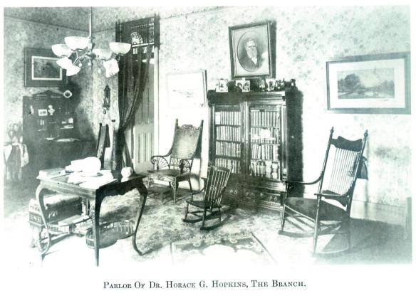 37-Parlor Of Dr. Horace G. Hopkins, The Branch-Wayne E. Morrison, Sr. 1978