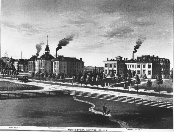 Work House, County Infirmary, Insane Asylum 1877