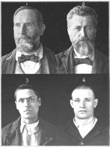 Plate V - Insane Criminals 1898